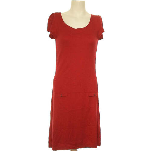 Phildar robe mi-longue 36 - T1 - S Rouge Rouge - Vêtements Robes Femme  10,00 €