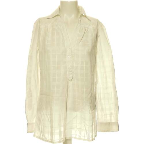Vêtements Femme New Life - occasion Promod blouse  36 - T1 - S Blanc Blanc