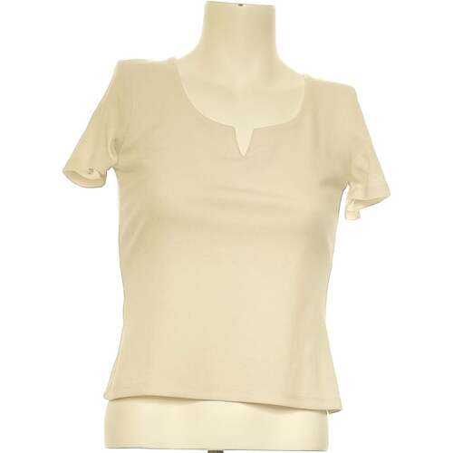 Vêtements Femme Top Manches Courtes Pimkie 34 - T0 - XS Blanc