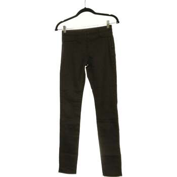 Vêtements Femme Pantalons Soir & Matin Pantalon Slim Femme  34 - T0 - Xs Noir