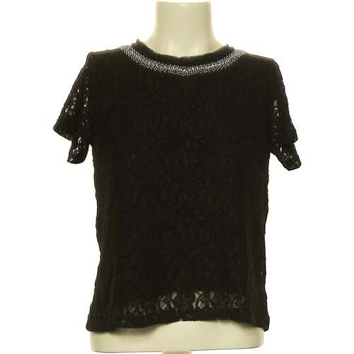 Vêtements Femme T-shirts & Polos Suncoo top manches courtes  38 - T2 - M Noir Noir