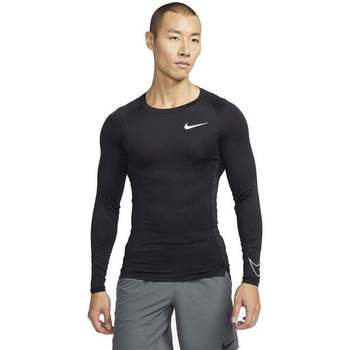 Vêtements Homme Vestes de survêtement Nike teal Pro Dri-Fit Tight Fit Long-Sleeve Top Noir