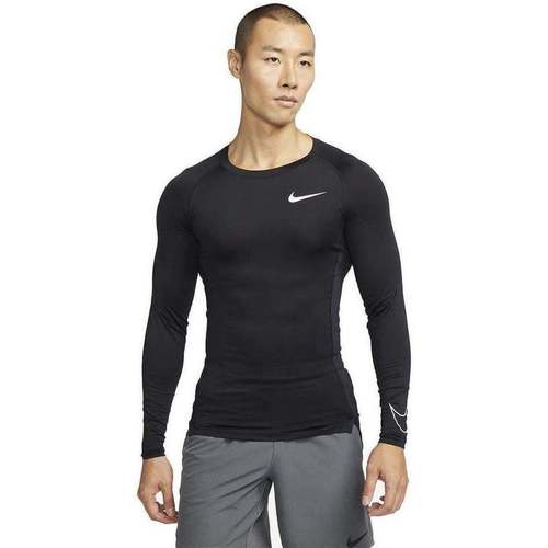 Vêtements Homme Vestes de survêtement Nike Pro Dri-Fit Tight Fit Long-Sleeve Top Noir