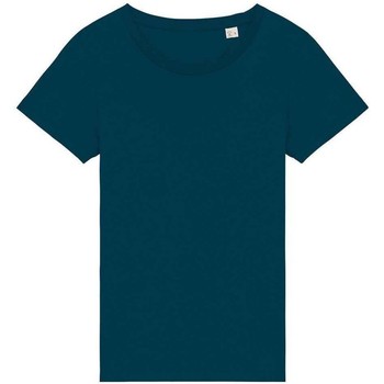 Vêtements Femme T-shirts Team manches longues Native Spirit PC5115 Bleu