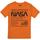 Vêtements Garçon T-shirts logo manches longues Nasa  Orange