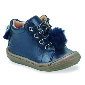 Chaussures Fille Baskets montantes GBB EDOLINA FLEX Bleu