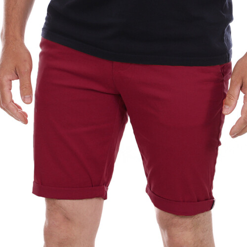 Vêtements Homme Shorts / Bermudas Knot striped organic-cotton T-shirto MB-VENILI-3 Rouge