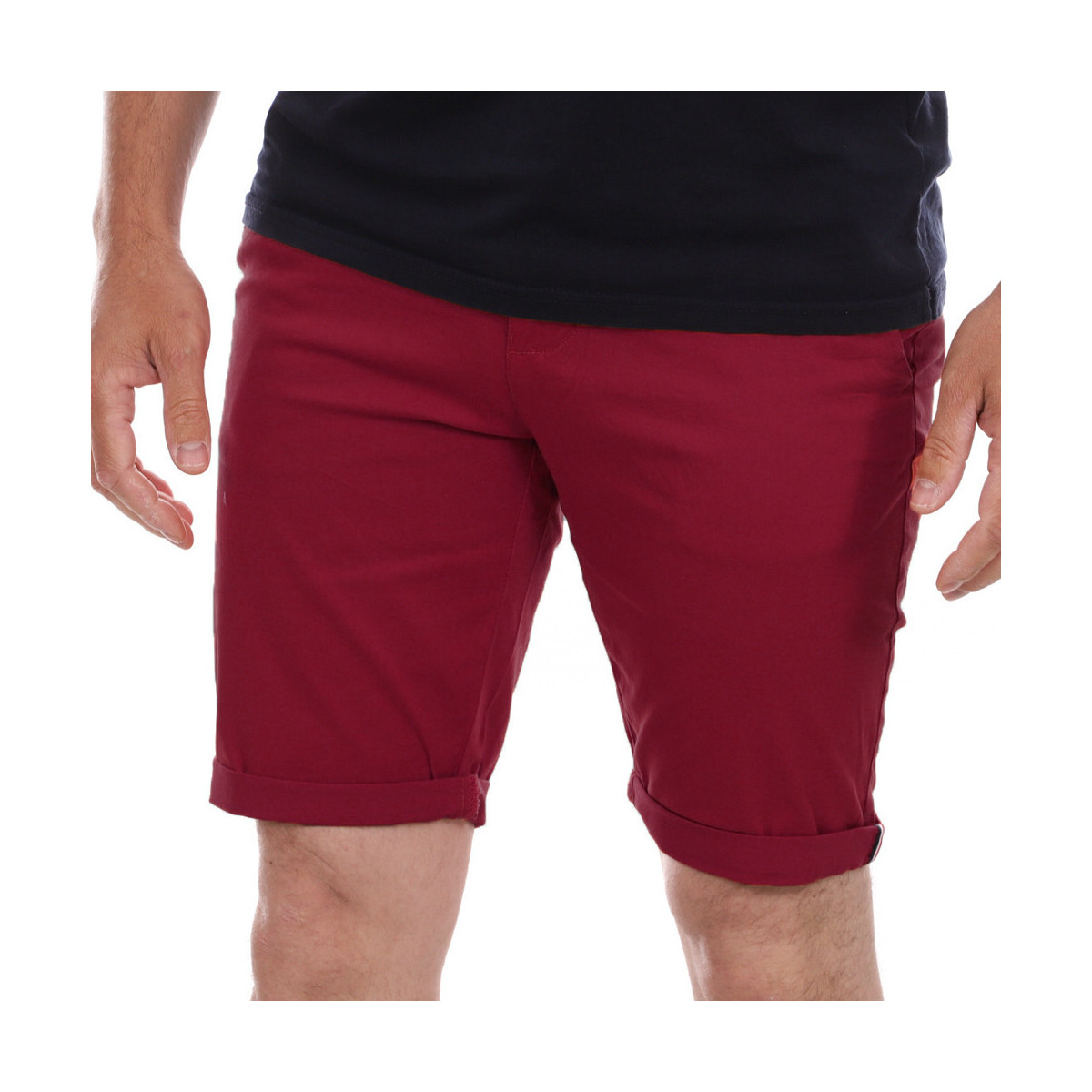 Vêtements Homme Seersucker Shorts / Bermudas Jurkje met legging mt 62o MB-VENILI-3 Rouge