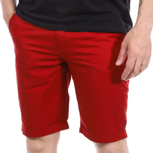 Vêtements Homme Shorts / Bermudas CARAMEL & CIE MB-MATT Rouge