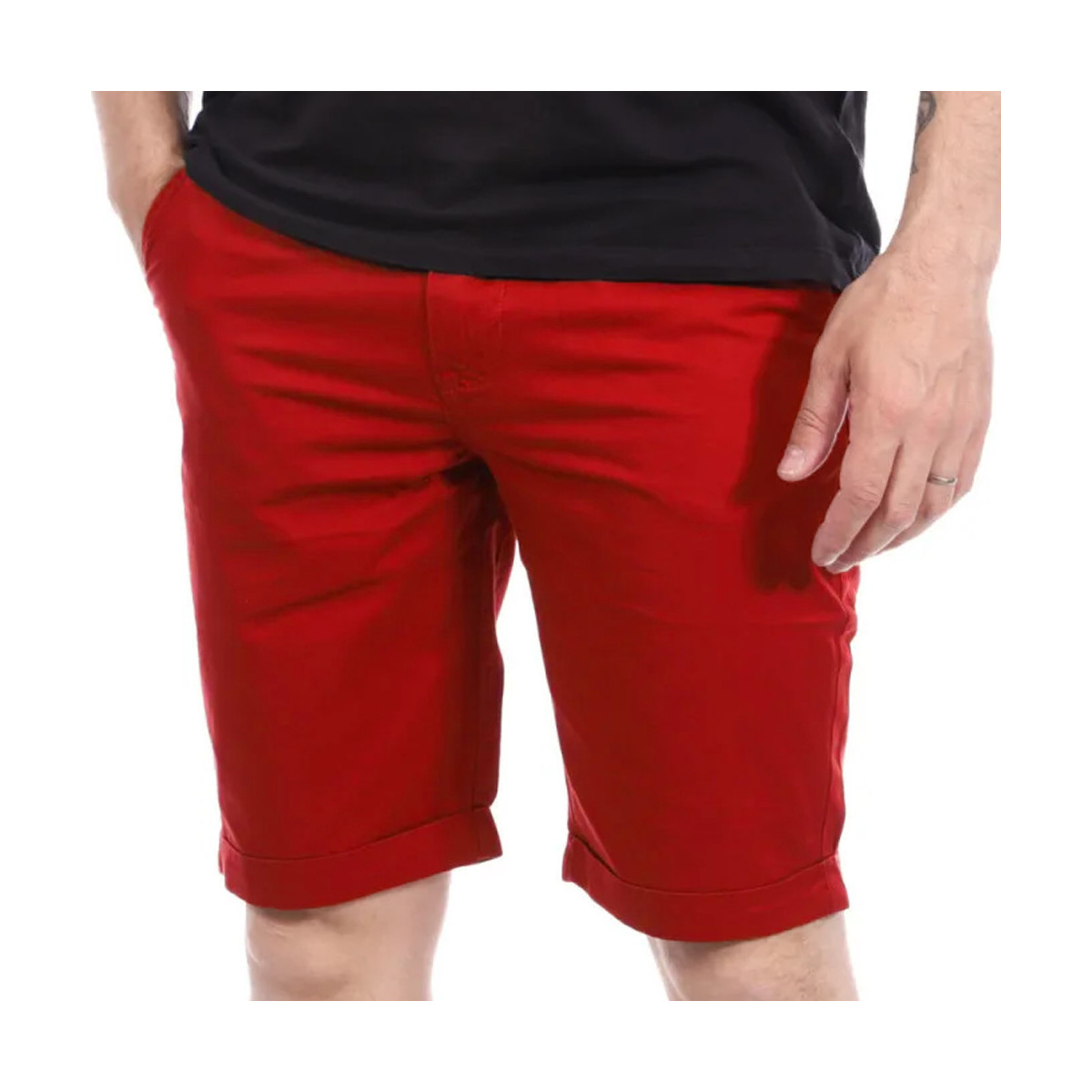 Vêtements Homme Shorts / Bermudas La Maison Blaggio MB-MATT Rouge
