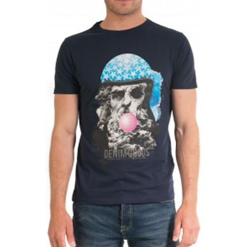 Vêtements Homme T-shirts manches courtes Emporio Armani Eo MB-MURAY Bleu