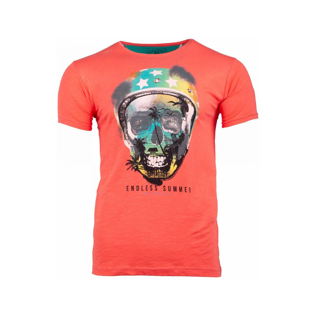 Vêtements Homme T-shirts manches courtes La Maison Blaggio MB-MADISSON Orange