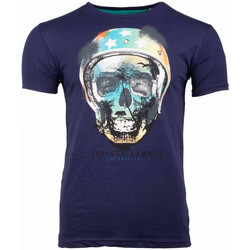 Vêtements Homme T-shirts manches courtes La Maison Blaggio MB-MADISSON Bleu