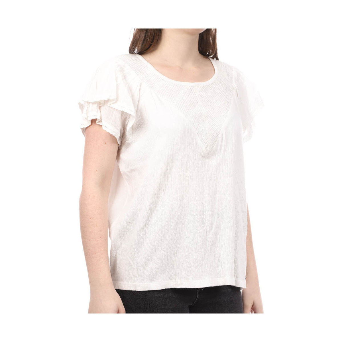 Vêtements Femme T-shirts & Polos Teddy Smith 32315180D Blanc