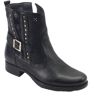 Chaussures Femme Low Match boots NeroGiardini E306330D Osaka Noir