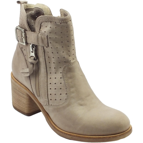 Chaussures Femme Low Match boots NeroGiardini E306332D Nepal Beige