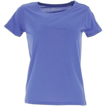 Vêtements Femme T-shirts manches courtes Teddy Smith T-ticia 2 mc Bleu