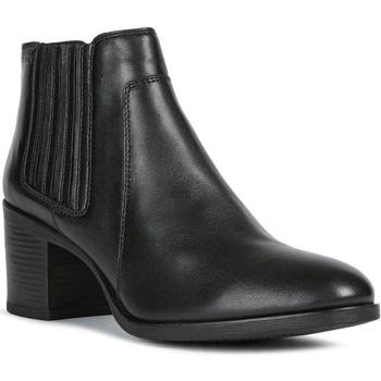 Chaussures Femme Bottines Geox D New Asheel Black Noir