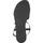Chaussures Femme Sandales sport Marco Tozzi Black Comb Casual Low Heel Sandals Noir