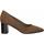 Chaussures Femme Escarpins Tamaris Brown Elegant Leather Heels Marron