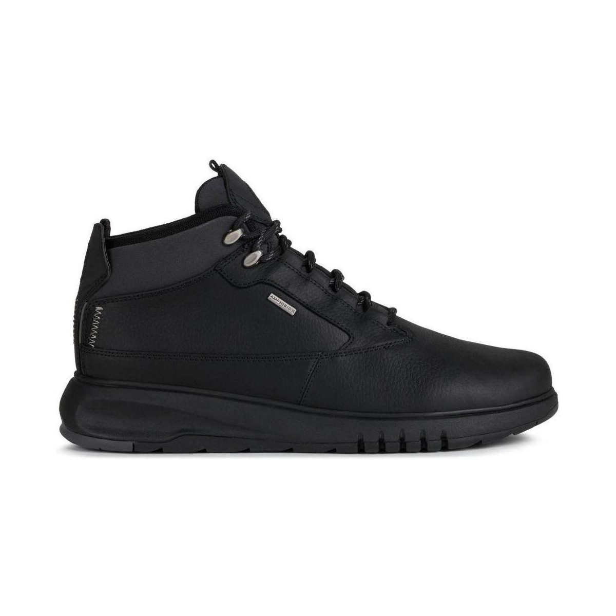 Chaussures Homme Boots Geox Aerantis Black Booties Noir