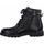 Chaussures Femme Bottines Marco Tozzi Black Casual Leather Booties Noir