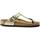 Chaussures Femme Chaussons Birkenstock Gizeh Bs Gold Slippers Doré