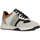 Chaussures Femme Ballerines / babies Geox black off white casual closed shoes Noir
