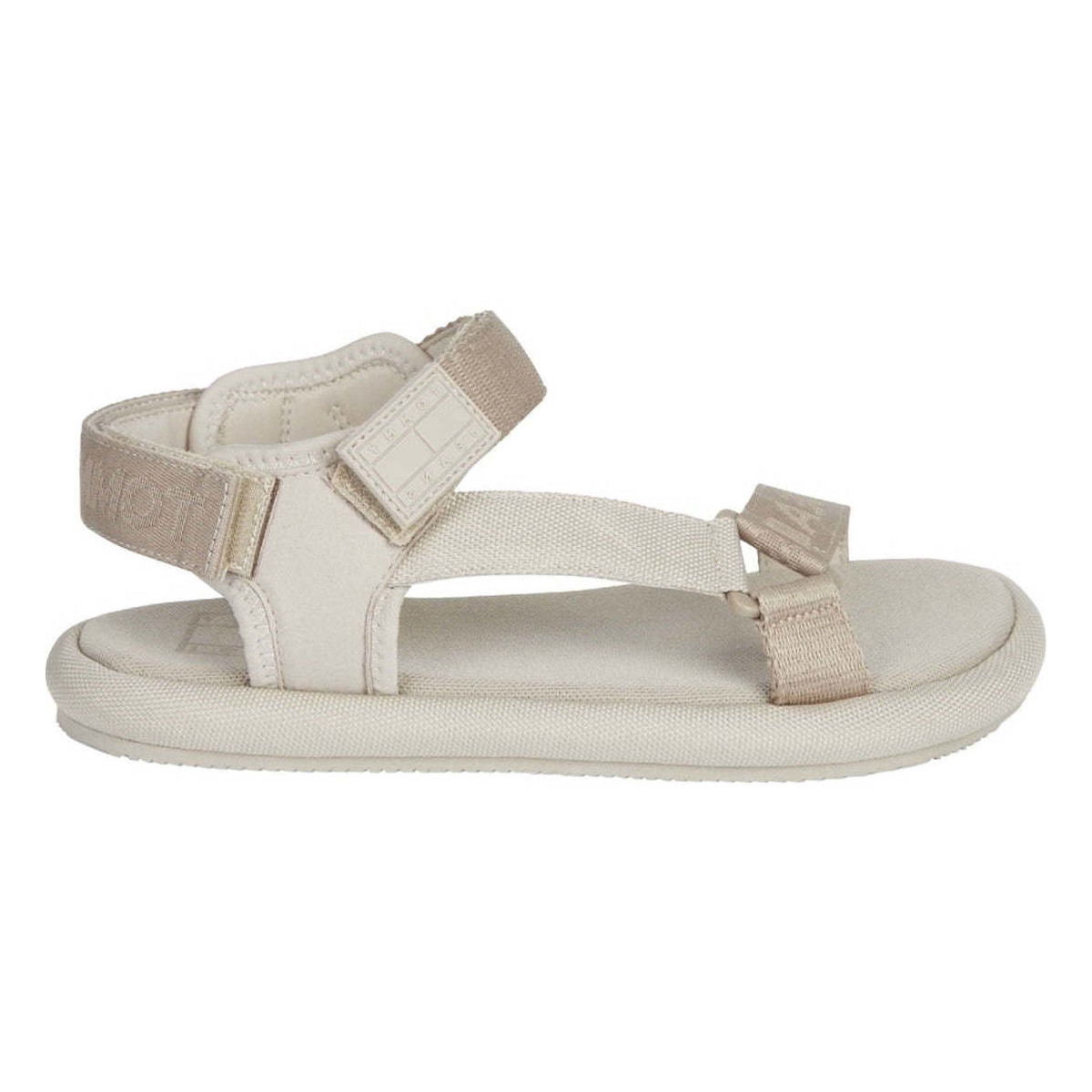 Chaussures Femme Sandales sport Tommy Jeans essential sporty sandal Beige