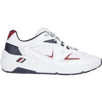 Chaussures Homme Baskets basses Tommy Hilfiger tech runner mix shoes Blanc