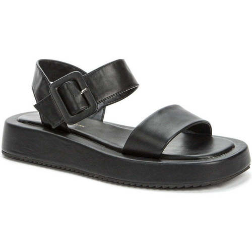 Chaussures Femme Sandales sport Keddo black casual open sandals Noir