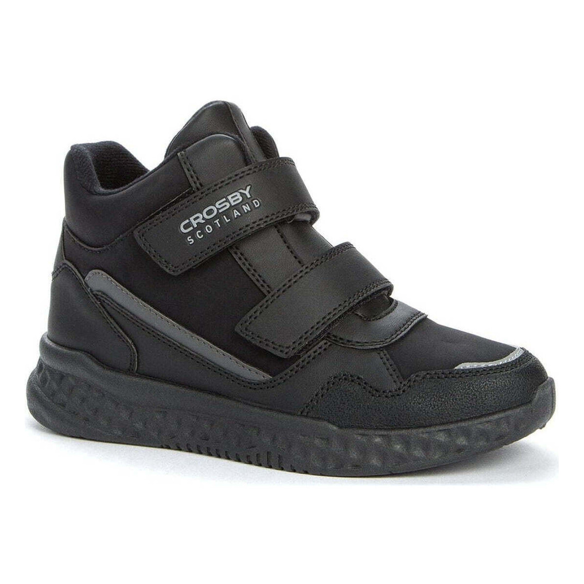 Chaussures Garçon Boots Crosby black casual closed booties Noir