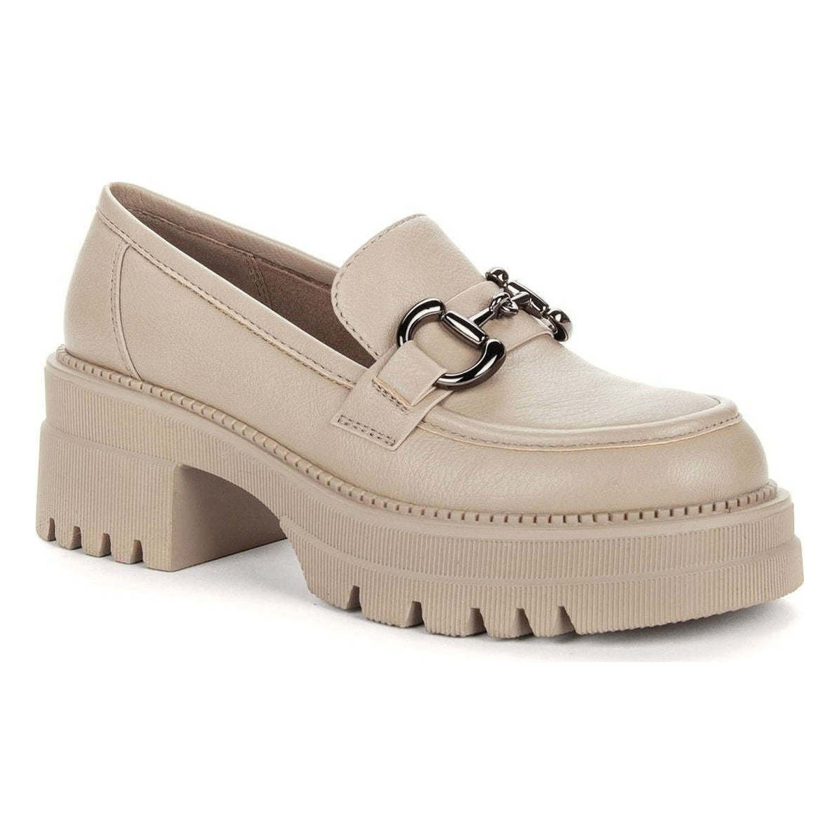 Chaussures Femme Mocassins Betsy beige casual closed loafers Beige