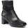 Chaussures Femme Bottines Caprice black elegant closed booties Noir