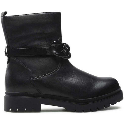 Chaussures Femme Bottines Caprice black casual closed booties Noir