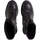 Chaussures Femme Bottines Calvin Klein Jeans rubber sole combat boot Noir