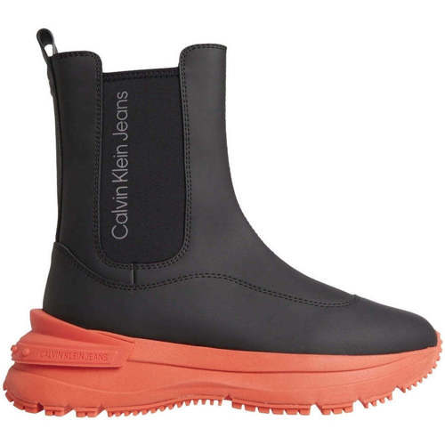 Calvin Klein Jeans chunky runner chelsea boot Noir - Chaussures Bottine  Femme 183,01 €
