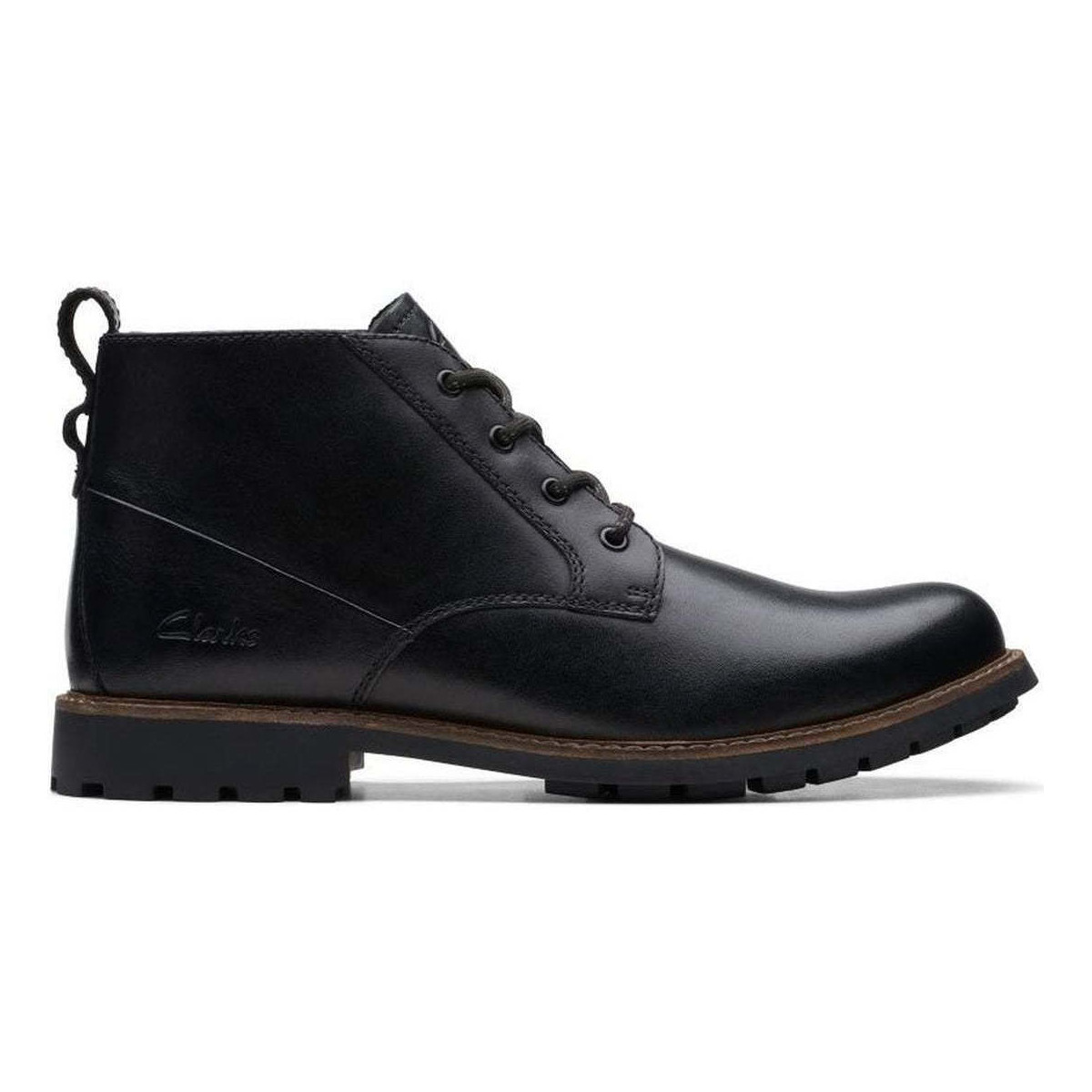 Chaussures Homme Boots Clarks westcombe mid booties Noir