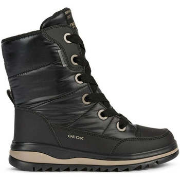 Chaussures Fille Boots Geox adelhide ab boots Noir