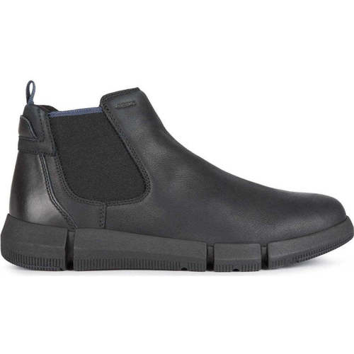 Chaussures Homme Boots Geox adacter h booties Noir
