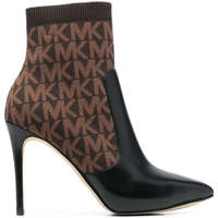 Chaussures Femme Bottines MICHAEL Michael Kors rue stiletto bootie Noir