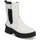 Chaussures Femme Bottines R-Evolution white casual closed booties Blanc