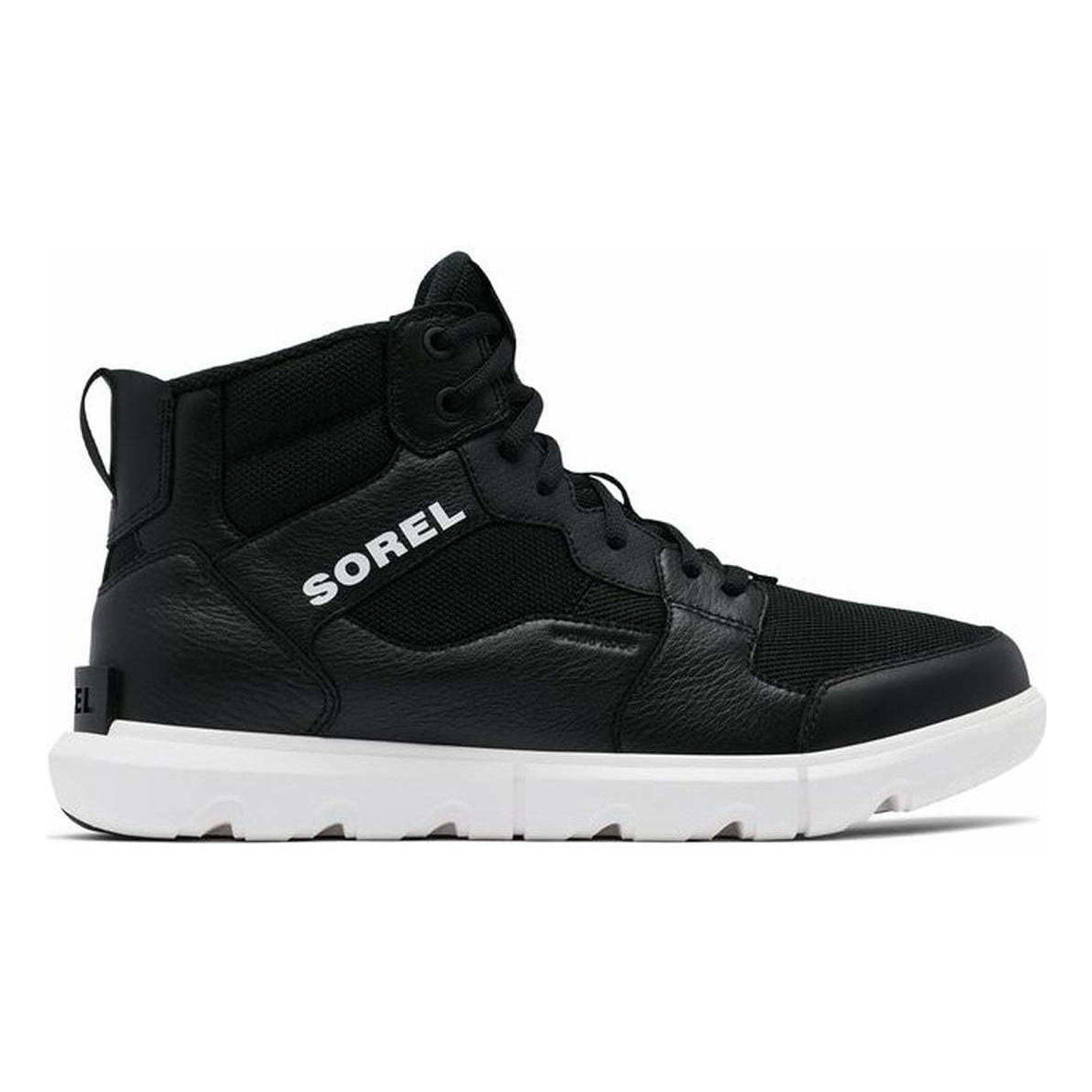 Chaussures Homme Boots Sorel explorer sneaker mid wp booties Noir