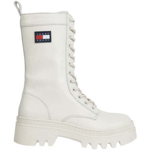 Chaussures Femme Bottines Tommy Jeans twelve booties Blanc