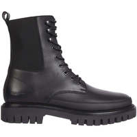 Chaussures Homme Boots Tommy Hilfiger premium casual chunky lboot Noir