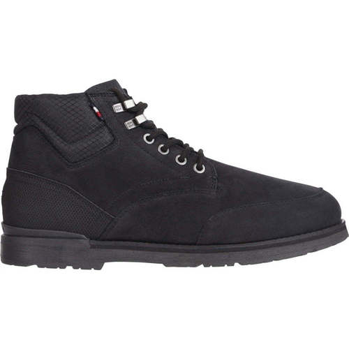 Chaussures Homme Boots Tommy Hilfiger outdoor nubumix boot Noir