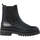 Chaussures Femme Bottines Tommy Hilfiger rugged chelsea boot Noir