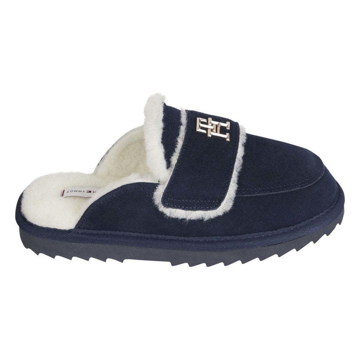 Chaussures Femme Mocassins Tommy Hilfiger thgram loafer slippers Bleu
