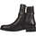 Chaussures Femme Bottines Tommy Hilfiger belt flat boot Noir