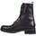 Chaussures Femme Bottines Tommy Hilfiger essentials biker boot Noir
